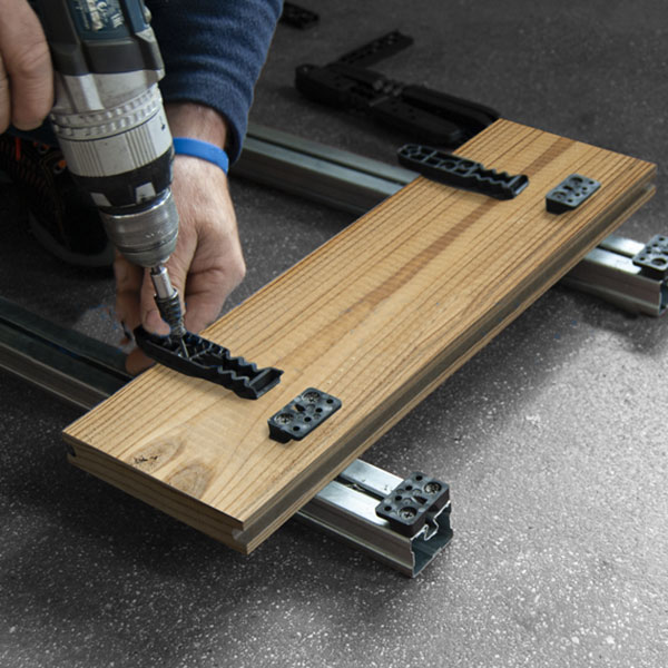 Invisible Fixing - completely hidden